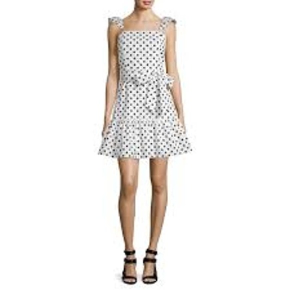 Alice + Olivia Dresses & Skirts - Alice Olivia Farah Sleeveless Polka-Dot Mini Dress